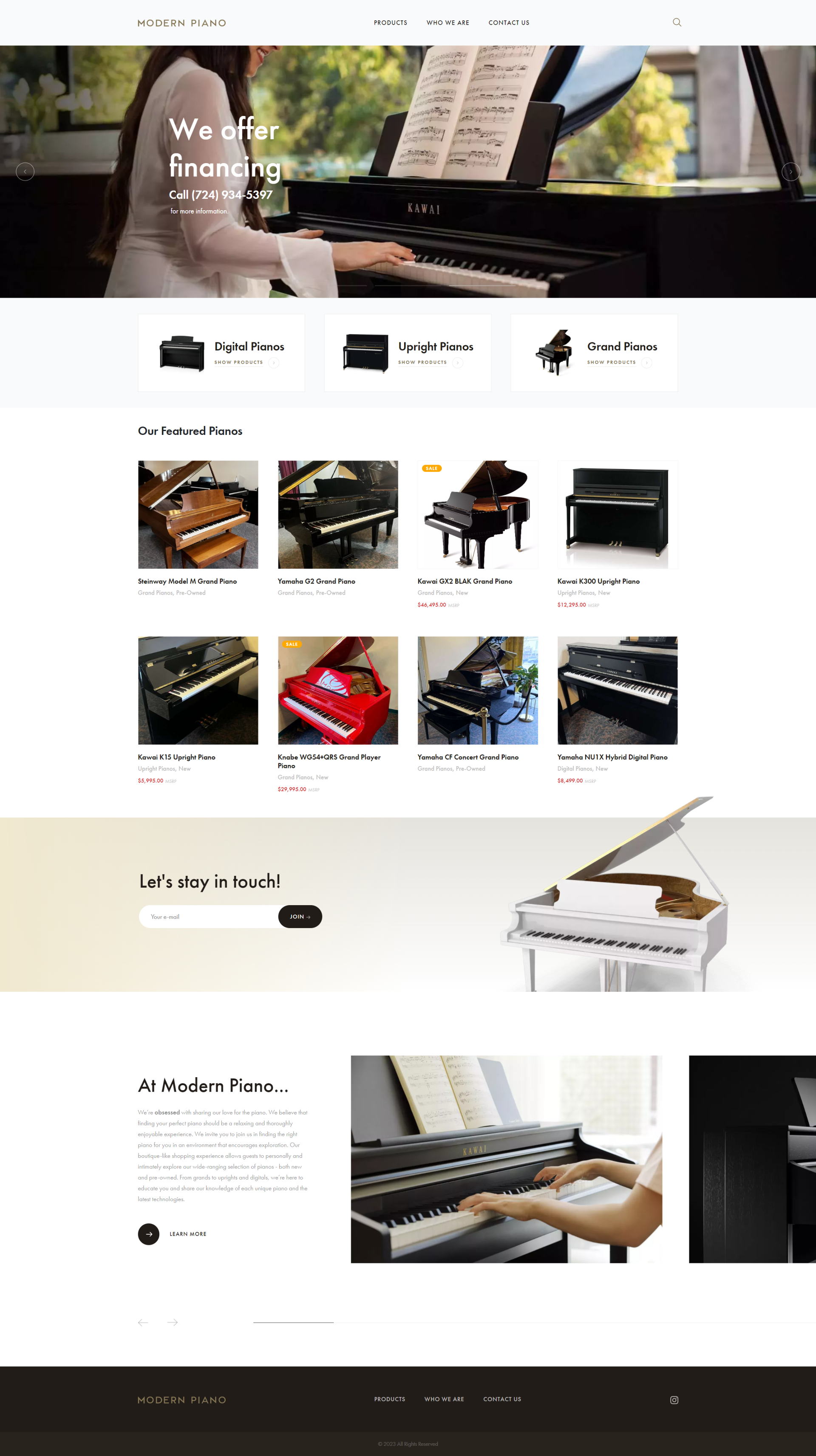 Modern Piano Pittsburgh